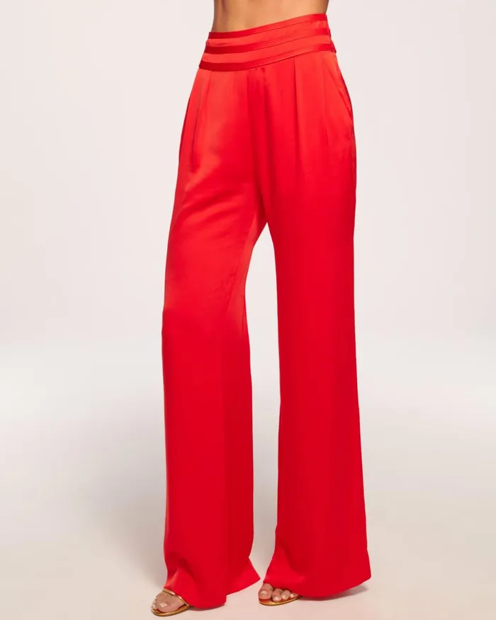 Women Joss Wide Leg Pant Burnt Sienna Ramy Brook Pants Women Joss Wide Leg Pant Burnt Sienna Ramy Brook Pants