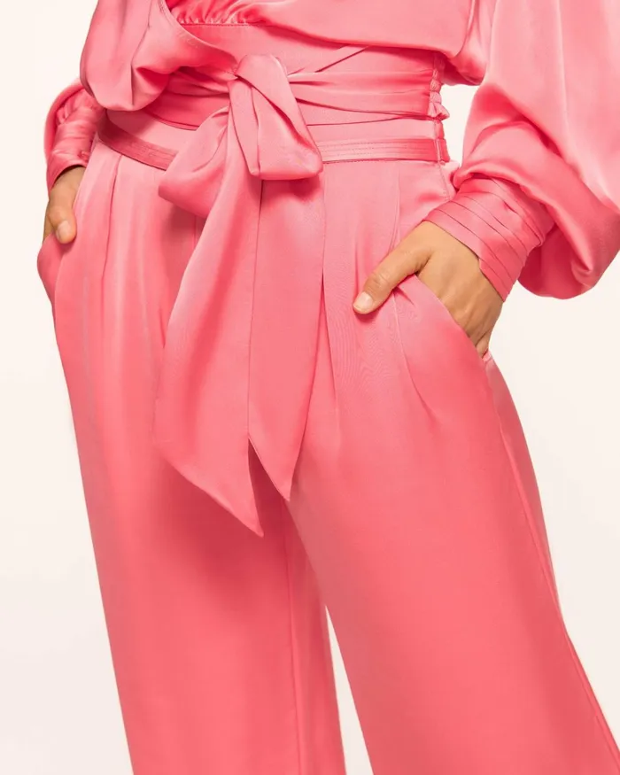 Women Joss Wide Leg Pant Burnt Sienna Ramy Brook Pants Women Joss Wide Leg Pant Burnt Sienna Ramy Brook Pants