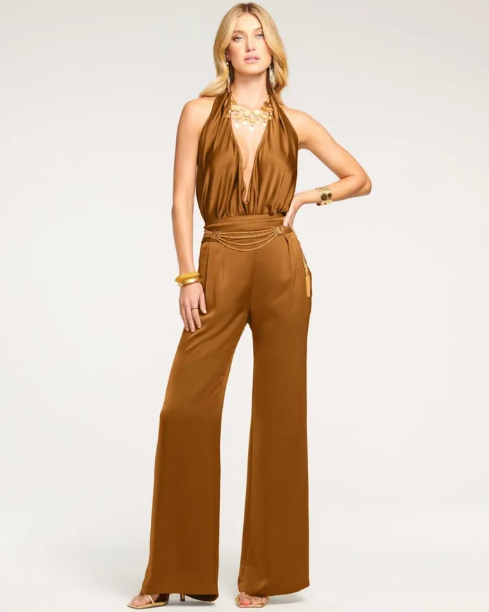 Women Joss Wide Leg Pant Burnt Sienna Ramy Brook Pants Women Joss Wide Leg Pant Burnt Sienna Ramy Brook Pants