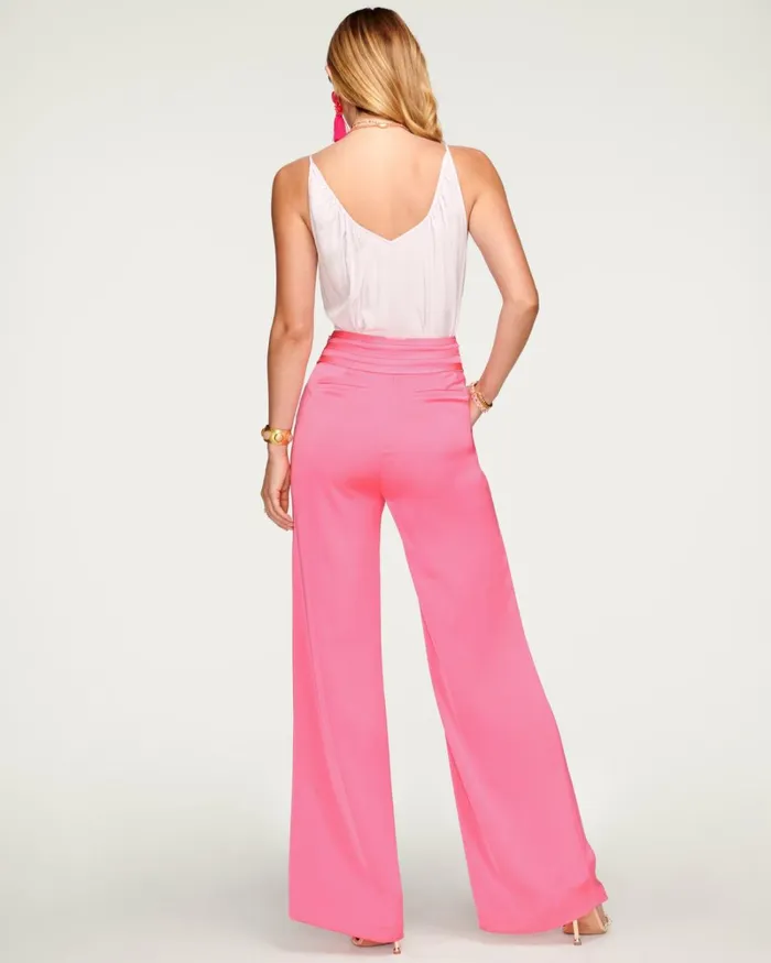 Women Joss Wide Leg Pant Burnt Sienna Ramy Brook Pants Women Joss Wide Leg Pant Burnt Sienna Ramy Brook Pants