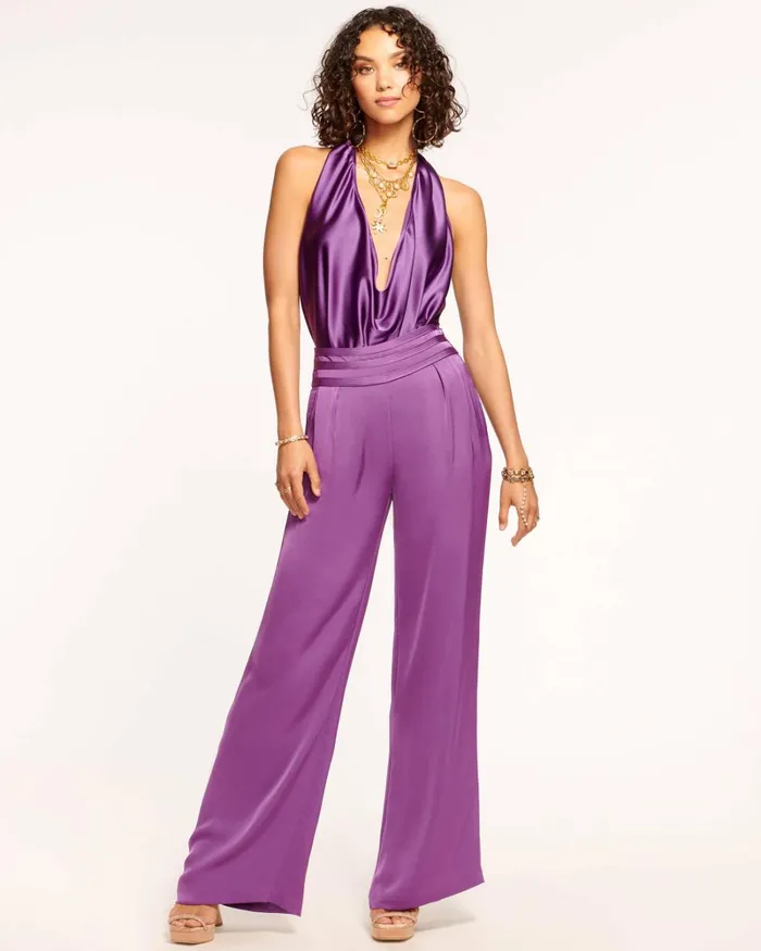 Women Joss Wide Leg Pant Burnt Sienna Ramy Brook Pants Women Joss Wide Leg Pant Burnt Sienna Ramy Brook Pants