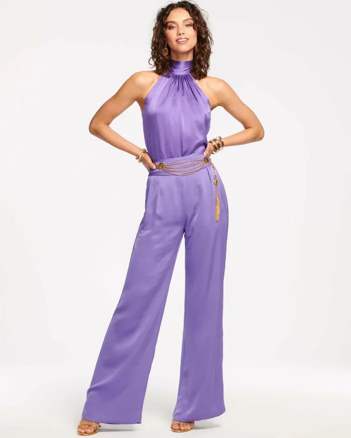 Women Joss Wide Leg Pant Burnt Sienna Ramy Brook Pants Women Joss Wide Leg Pant Burnt Sienna Ramy Brook Pants