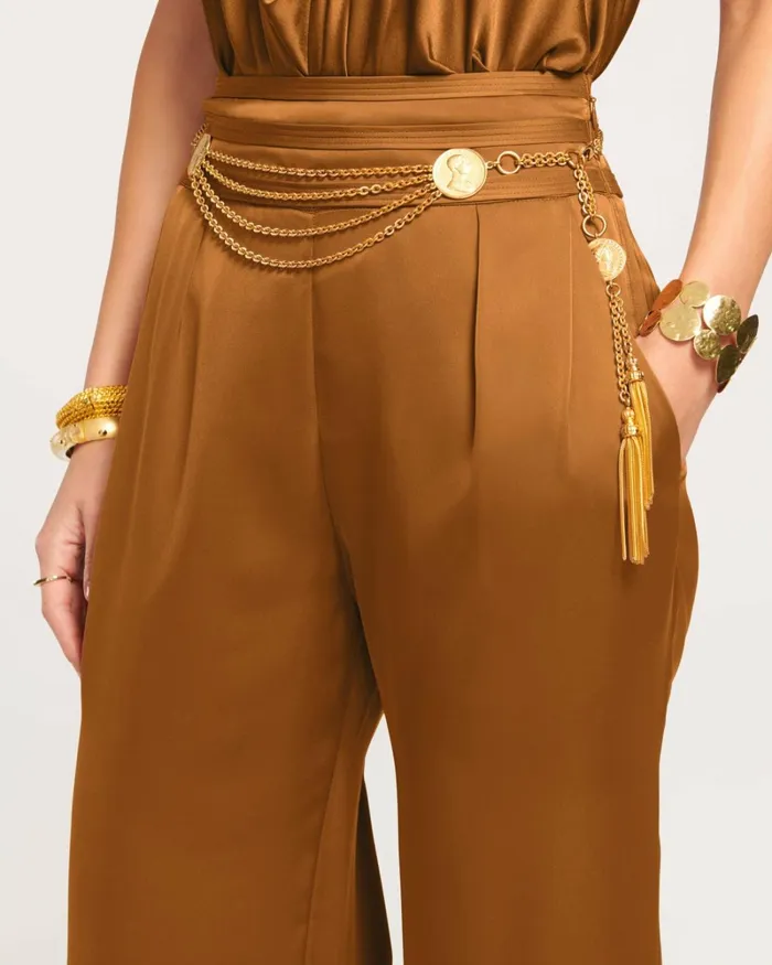 Women Joss Wide Leg Pant Burnt Sienna Ramy Brook Pants Women Joss Wide Leg Pant Burnt Sienna Ramy Brook Pants