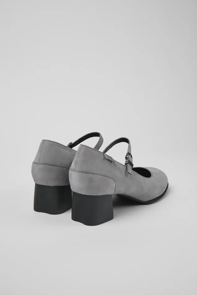 Women Katie Gray Nubuck Mary Jane Heels Camper Ballerinas Women Katie Gray Nubuck Mary Jane Heels Camper Ballerinas