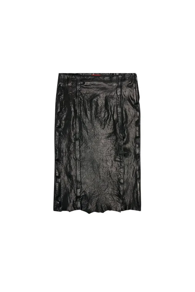 Women LRupa Black Diesel Skirts Women LRupa Black Diesel Skirts