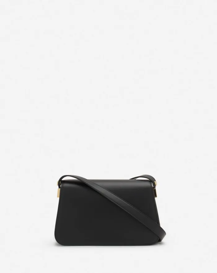 Women Lanvin Crossbody Bags and Shoulder Bags Concerto Arpge Leather Bag Black Women Lanvin Crossbody Bags and Shoulder Bags Concerto Arpge Leather Bag Black