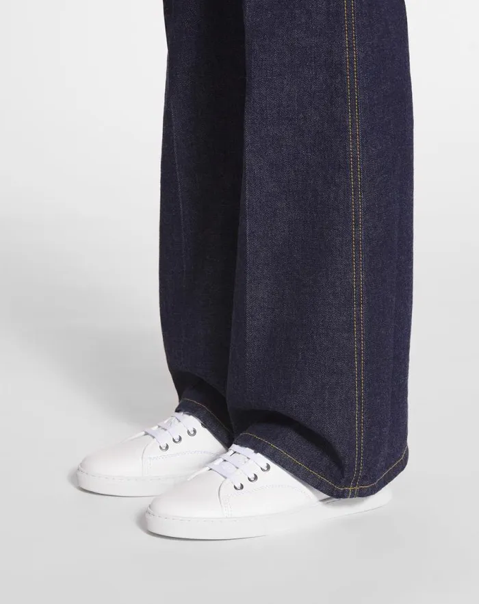 Women Lanvin Sneakers Dbb1 Leather Sneakers White Women Lanvin Sneakers Dbb1 Leather Sneakers White