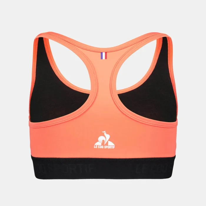 Women Le Coq Sportif Bra And Leggings Bra Orange Perf Women Le Coq Sportif Bra And Leggings Bra Orange Perf