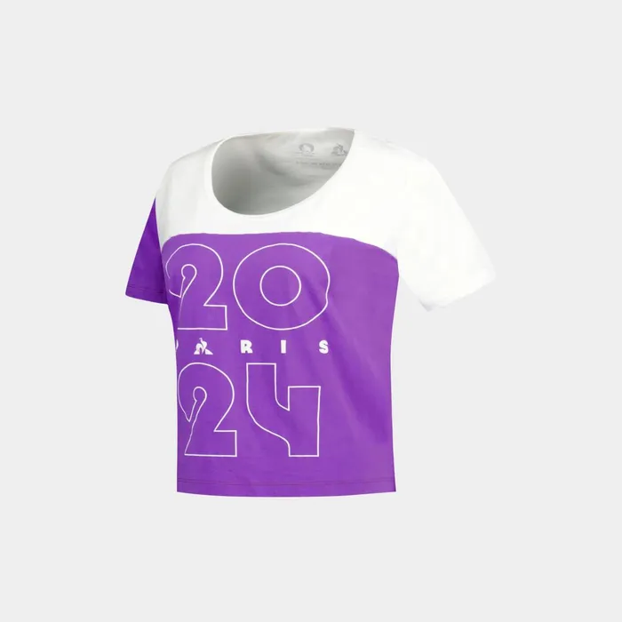 Women Le Coq Sportif Tshirts Polos Shirts And Tops Paris 2024 TShirt Women Le Coq Sportif Tshirts Polos Shirts And Tops Paris 2024 TShirt