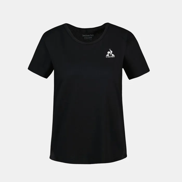 Women Le Coq Sportif Tshirts Polos Shirts And Tops Training Performance TShirt Black