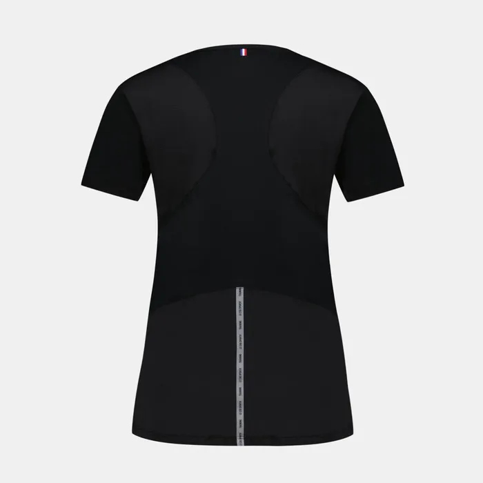 Women Le Coq Sportif Tshirts Polos Shirts And Tops Training Performance TShirt Black