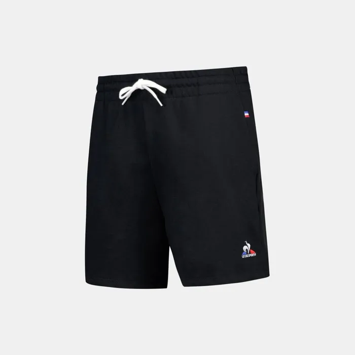 Women Le Coq Sportif Trousers Joggers And Shorts Essentiels Shorts Black