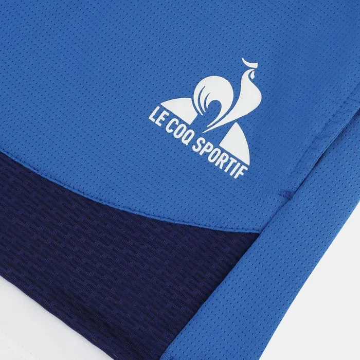 Women Le Coq Sportif Trousers Joggers And Shorts Performance Tennis Shorts Lapis Bluenow