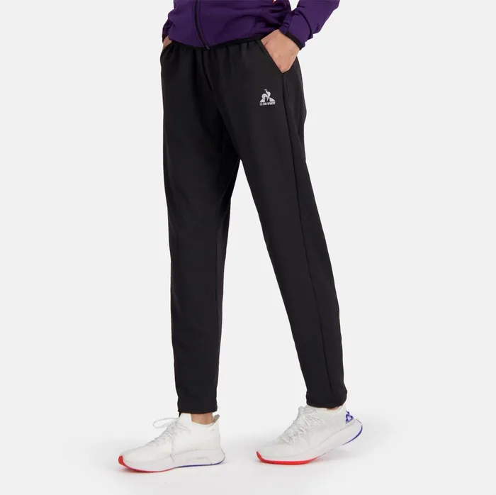 Women Le Coq Sportif Trousers Joggers And Shorts Training Performance Trousers De Sport Coupe Carotte