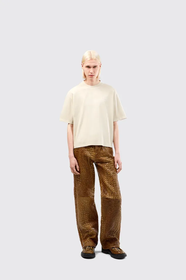 Women Leather Pants Brown Leather Trousers Camper TrousersandShorts Women Leather Pants Brown Leather Trousers Camper TrousersandShorts