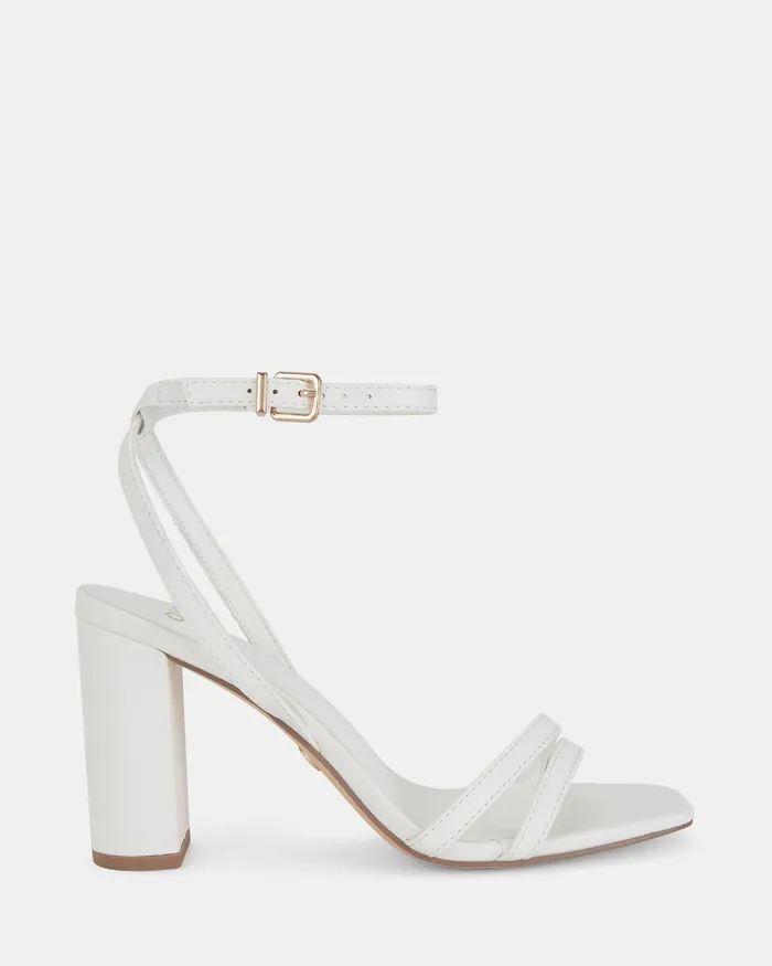 Women LINDSAY WHITE High Heels Party NOVO Shoes