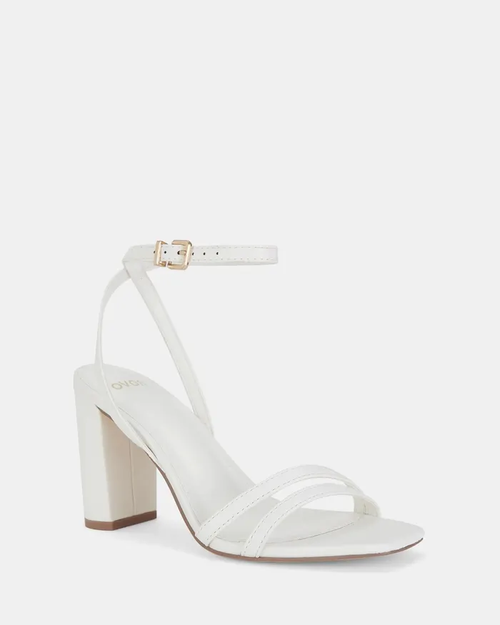 Women LINDSAY WHITE High Heels Party NOVO Shoes