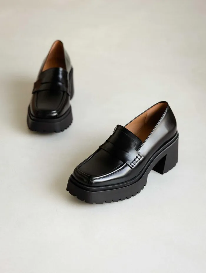 Women Loafers and Derbies Bobbies Ruth Siyah Black