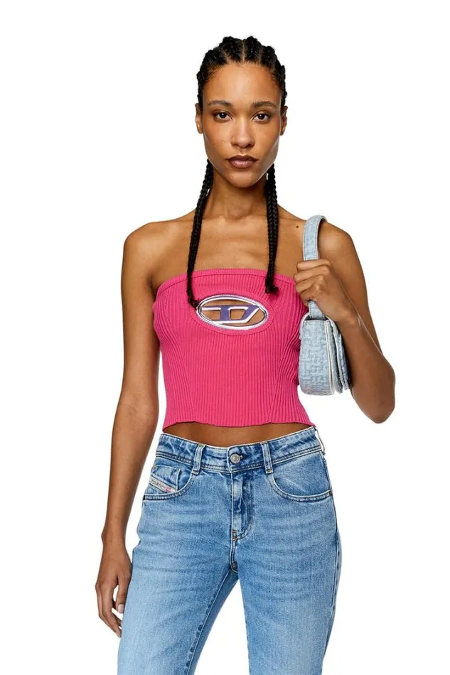 Women MClarksvilleB Hot Pink Diesel Knitwear Women MClarksvilleB Hot Pink Diesel Knitwear