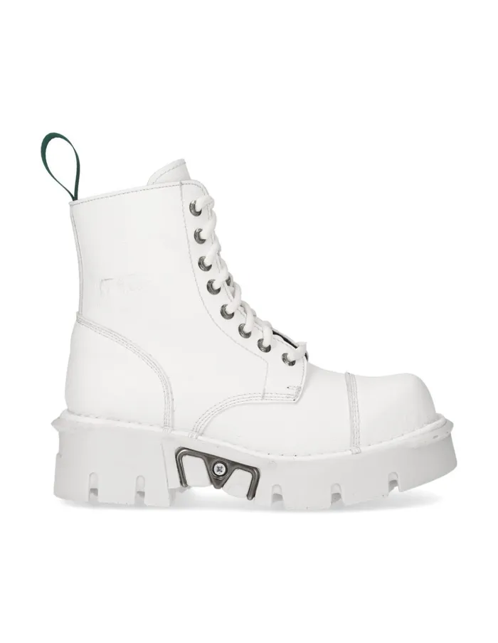 WomenMen Ankle Boot Metallic MMili083cV7 New Rock Boots WomenMen Ankle Boot Metallic MMili083cV7 New Rock Boots