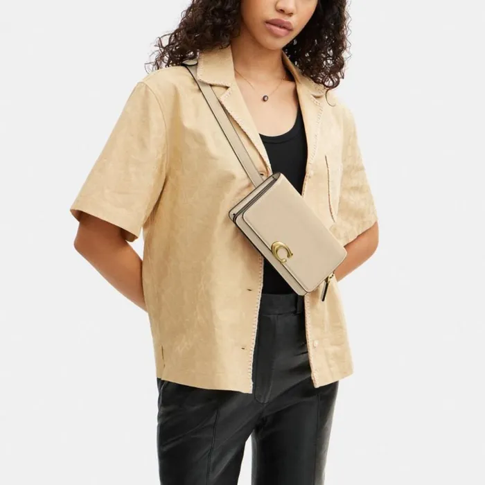 WomenMen Belt Bags Coach Bandit Belt Bag Brassivory