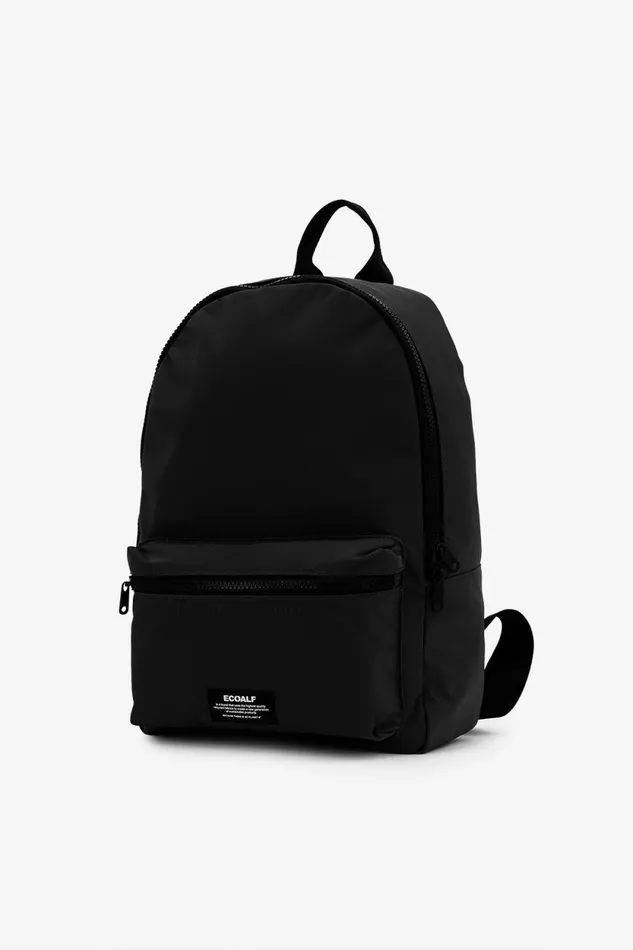 WomenMen Black Tokio Backpack Ecoalf Backpacks