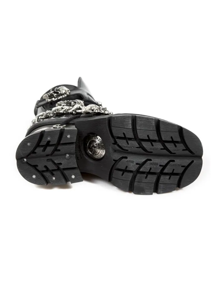 WomenMen Boot Metallic M1074C1 New Rock Boots WomenMen Boot Metallic M1074C1 New Rock Boots