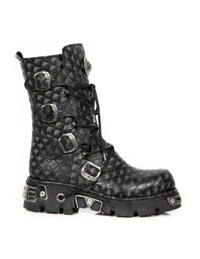 WomenMen Boot Metallic M373C402 New Rock Boots