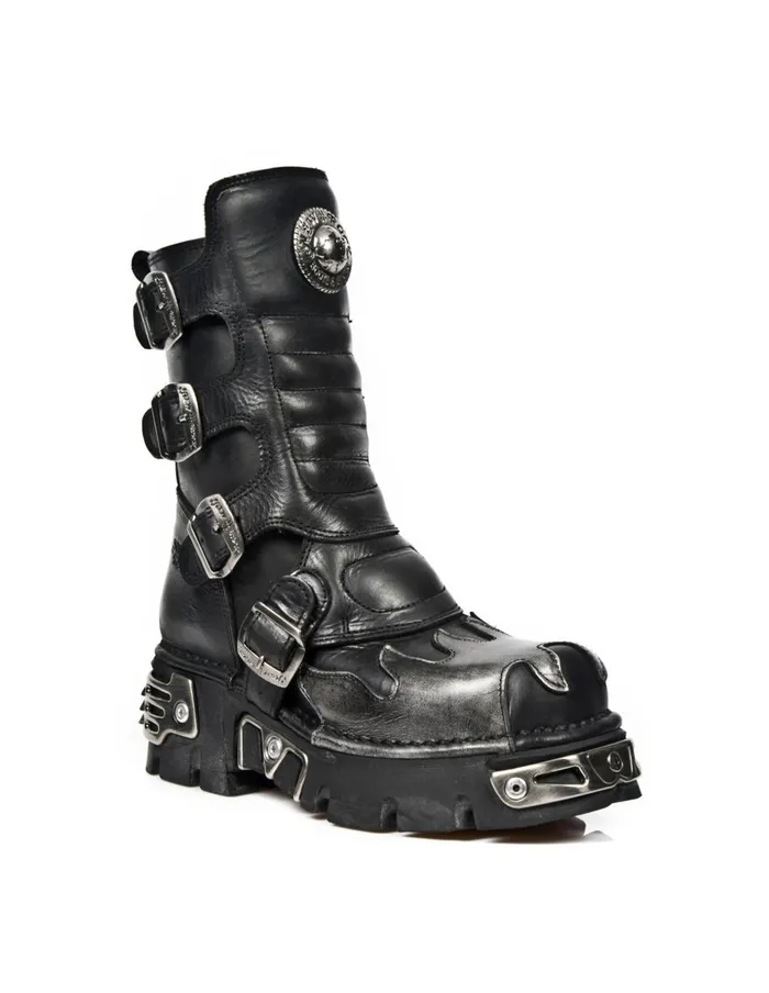 WomenMen Boot Metallic M591xS2 New Rock Boots
