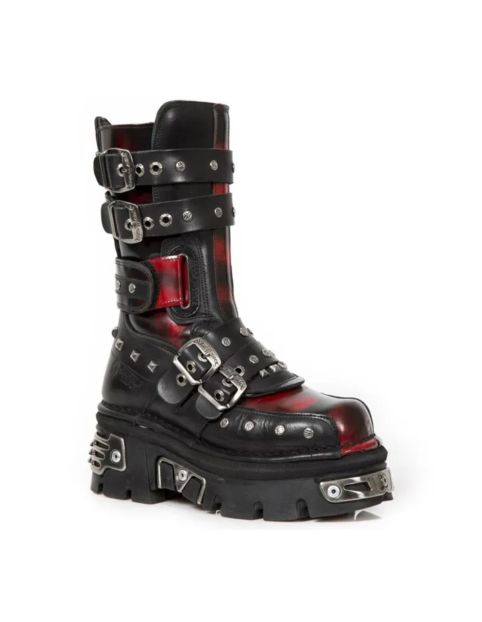 WomenMen Boot Metallic M703C3 New Rock Boots