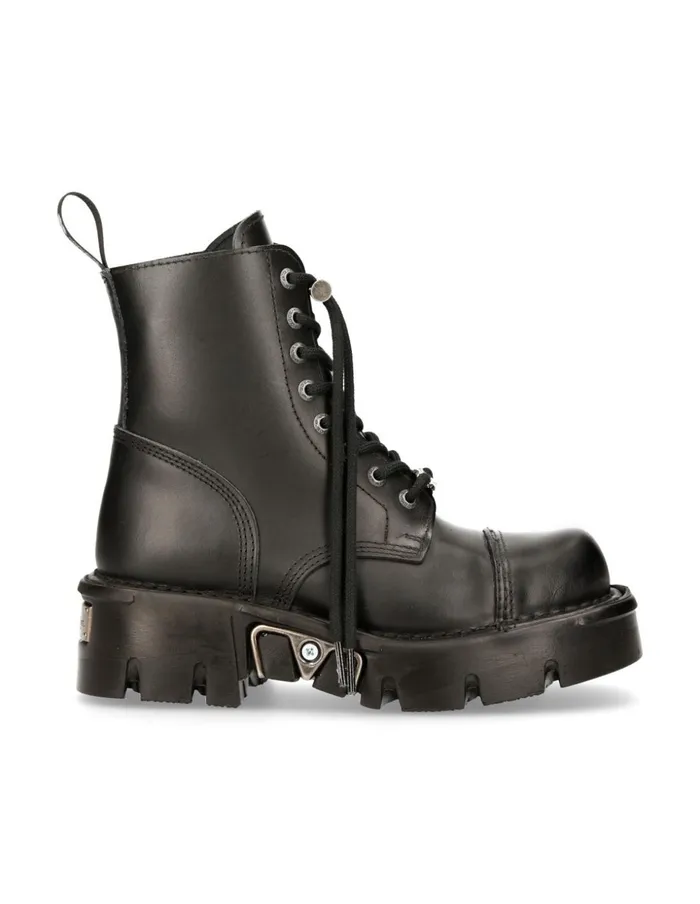 WomenMen Boot Metallic MNewmili083S23 New Rock Boots