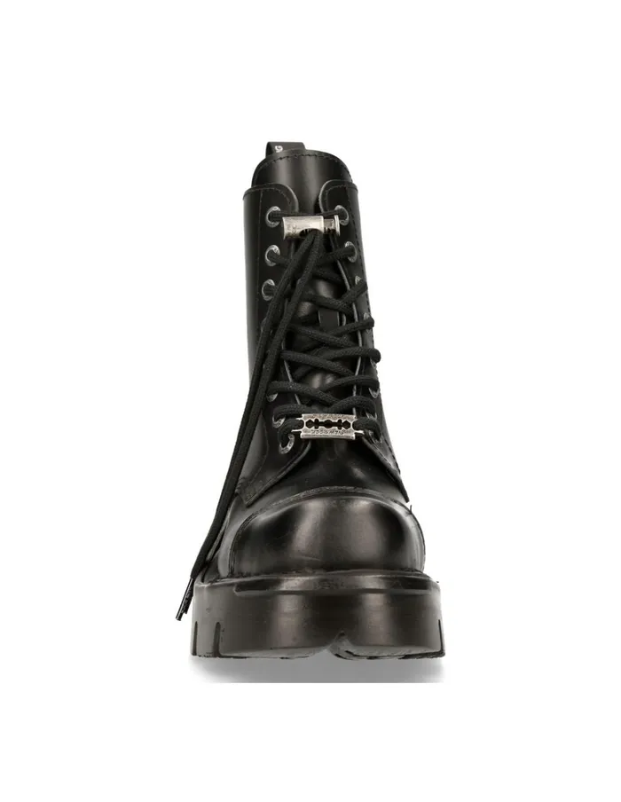 WomenMen Boot Metallic MNewmili083S23 New Rock Boots