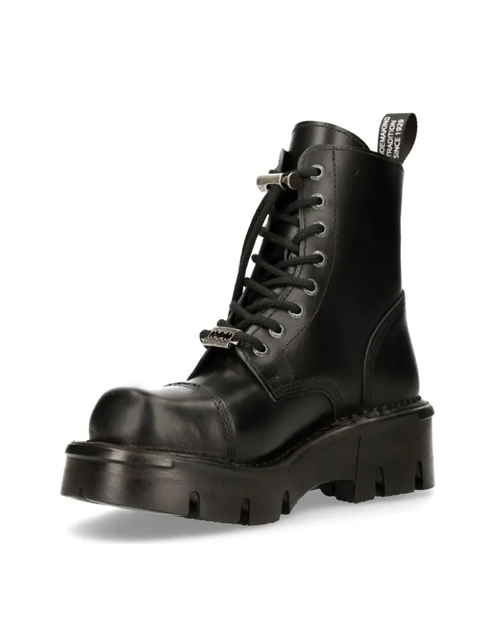 WomenMen Boot Metallic MNewmili083S23 New Rock Boots