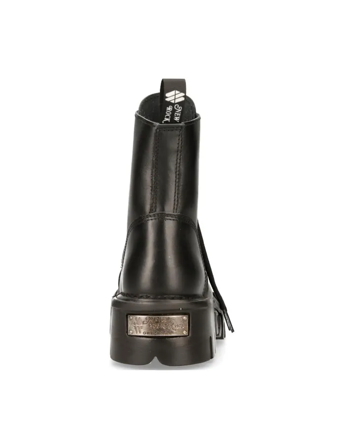 WomenMen Boot Metallic MNewmili083S23 New Rock Boots