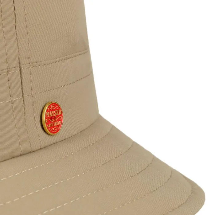 WomenMen Bucket Hats Mayser UV Protection Sun Hat Beige WomenMen Bucket Hats Mayser UV Protection Sun Hat Beige