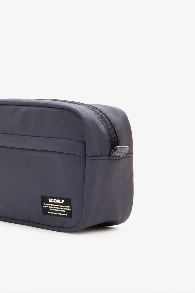 WomenMen Dark Grey Camo Toiletry Bag Ecoalf Toiletry Bags