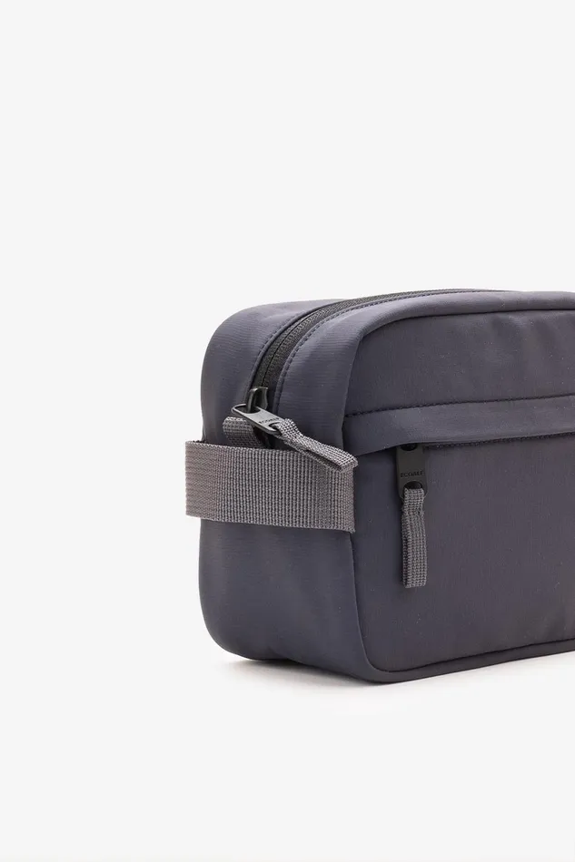 WomenMen Dark Grey Camo Toiletry Bag Ecoalf Toiletry Bags