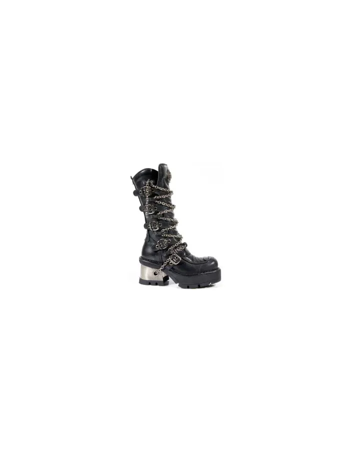 WomenMen High Boot Metallic M997C1 New Rock Boots