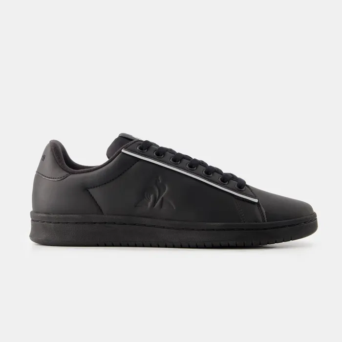 WomenMen Le Coq Sportif Trainers And Sneakers Shoes LCS COURT CLEAN Triple Black WomenMen Le Coq Sportif Trainers And Sneakers Shoes LCS COURT CLEAN Triple Black