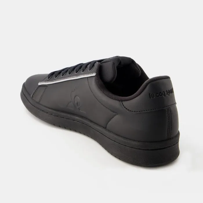 WomenMen Le Coq Sportif Trainers And Sneakers Shoes LCS COURT CLEAN Triple Black WomenMen Le Coq Sportif Trainers And Sneakers Shoes LCS COURT CLEAN Triple Black
