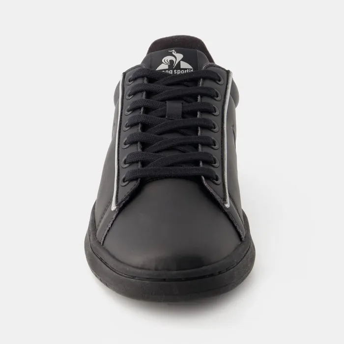 WomenMen Le Coq Sportif Trainers And Sneakers Shoes LCS COURT CLEAN Triple Black WomenMen Le Coq Sportif Trainers And Sneakers Shoes LCS COURT CLEAN Triple Black