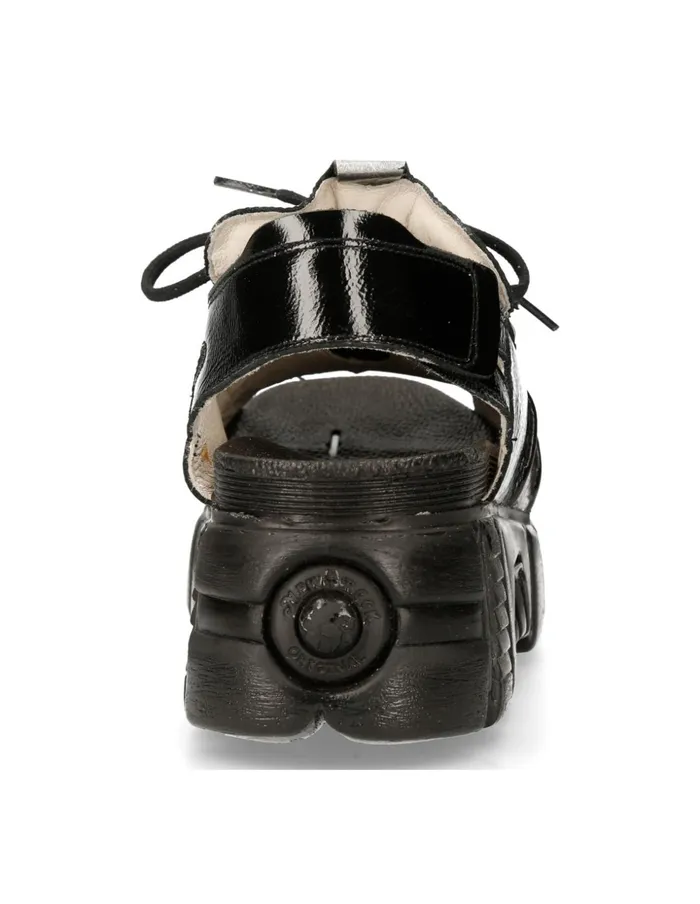 WomenMen Metallic MBios103C2 New Rock Sandals
