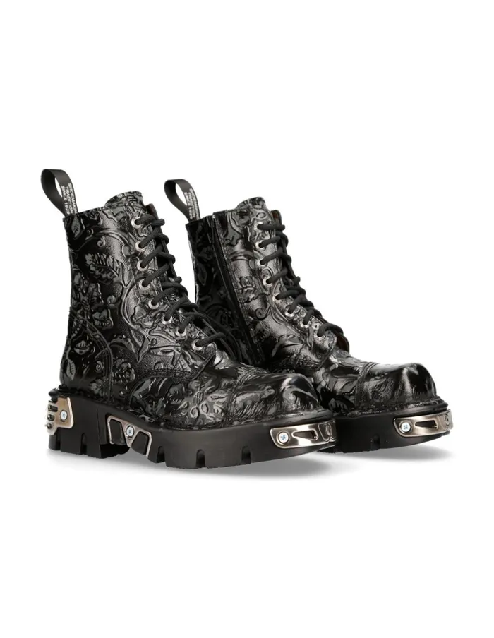 WomenMen Metallic MMili083cC14 New Rock Boots