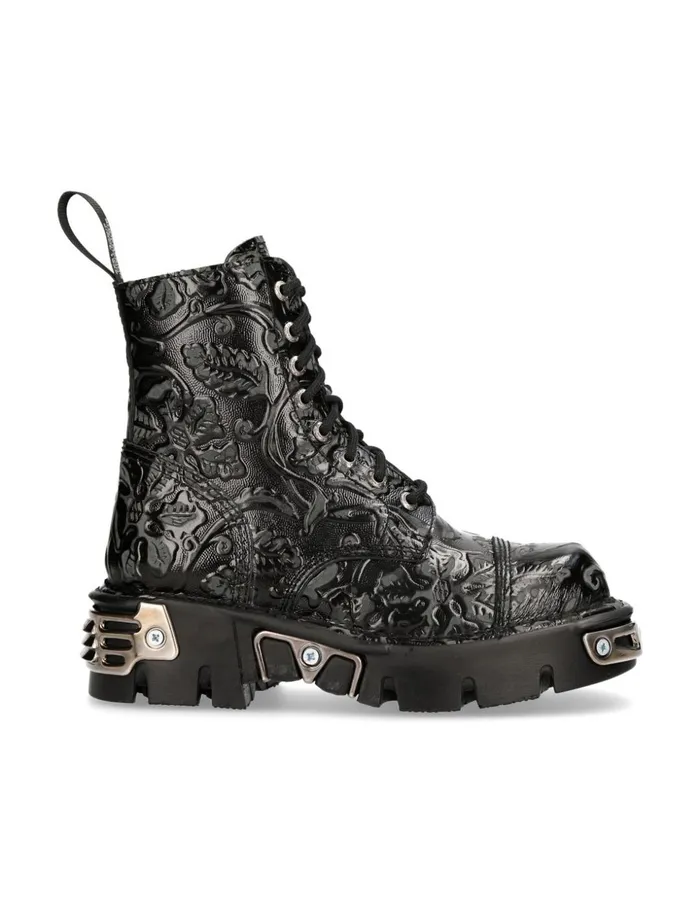 WomenMen Metallic MMili083cC14 New Rock Boots WomenMen Metallic MMili083cC14 New Rock Boots