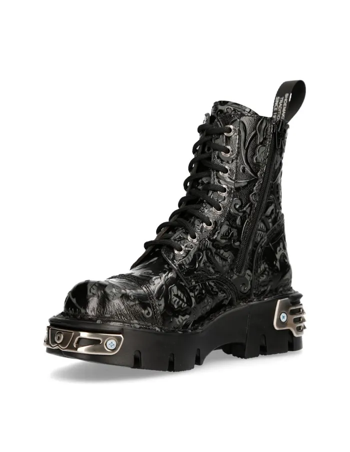 WomenMen Metallic MMili083cC14 New Rock Boots WomenMen Metallic MMili083cC14 New Rock Boots