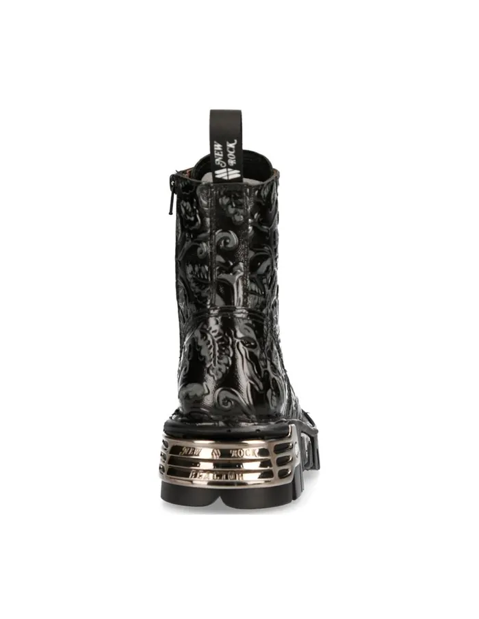 WomenMen Metallic MMili083cC14 New Rock Boots WomenMen Metallic MMili083cC14 New Rock Boots