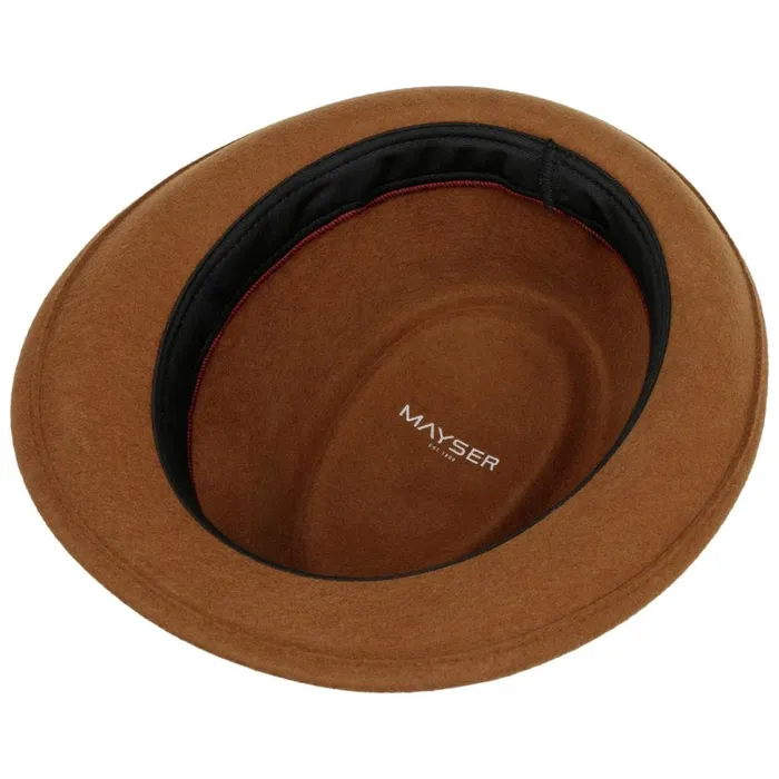 WomenMen Trilby Hats Mayser Troy Wolga Trilby Wool Hat Blue