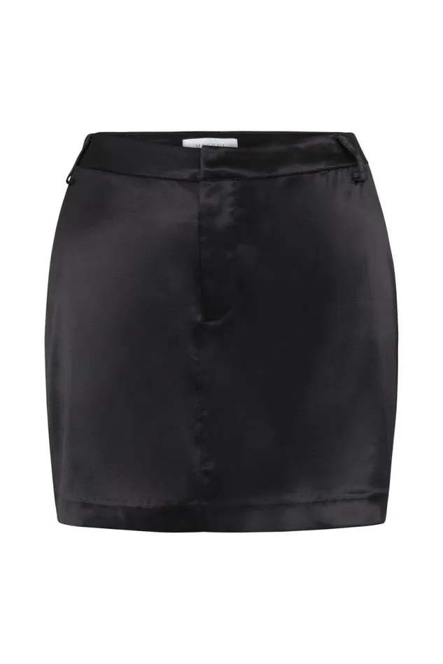 Women Meshki Bottoms Mimi Micro Mini Skirt 8211 Black