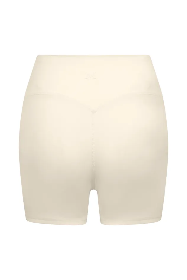 Women Meshki Bottoms Orion Active Bike Shorts 8211 Ivory