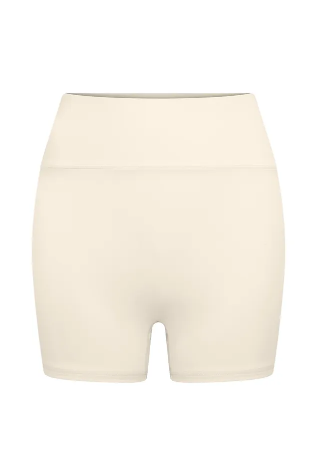 Women Meshki Bottoms Orion Active Bike Shorts 8211 Ivory